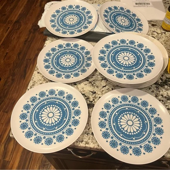 Prolon Dining Prolon Leonora Vintage Melmac Set Of Plates